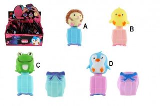 Obrázek z Zvířátko/dárek obracecí silikon 6-14cm mix druhů 